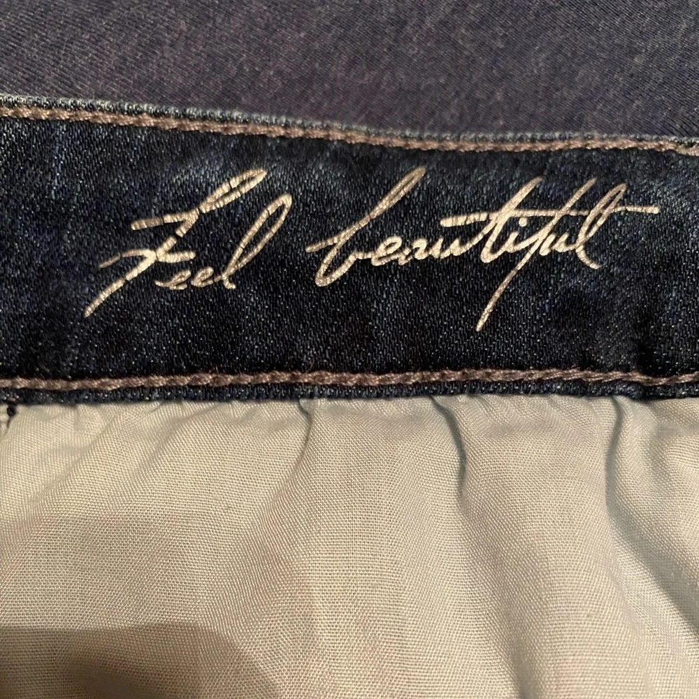 White House Black Market 6R bootcut blue jeans - Picture 4 of 5